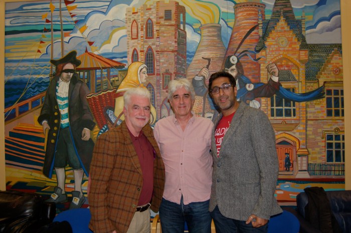 L -R Billy Kaye, David Francis, Sanjeev Singh Kohli